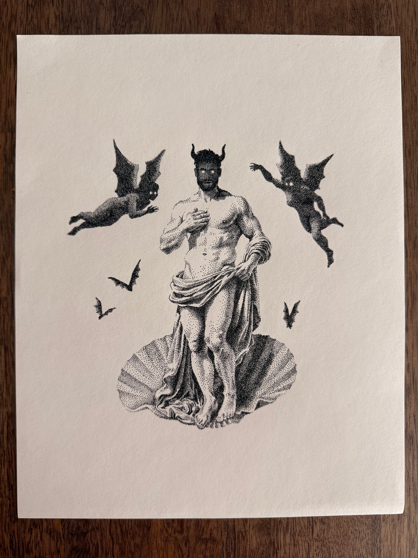 Birth of Sin - Original Drawing