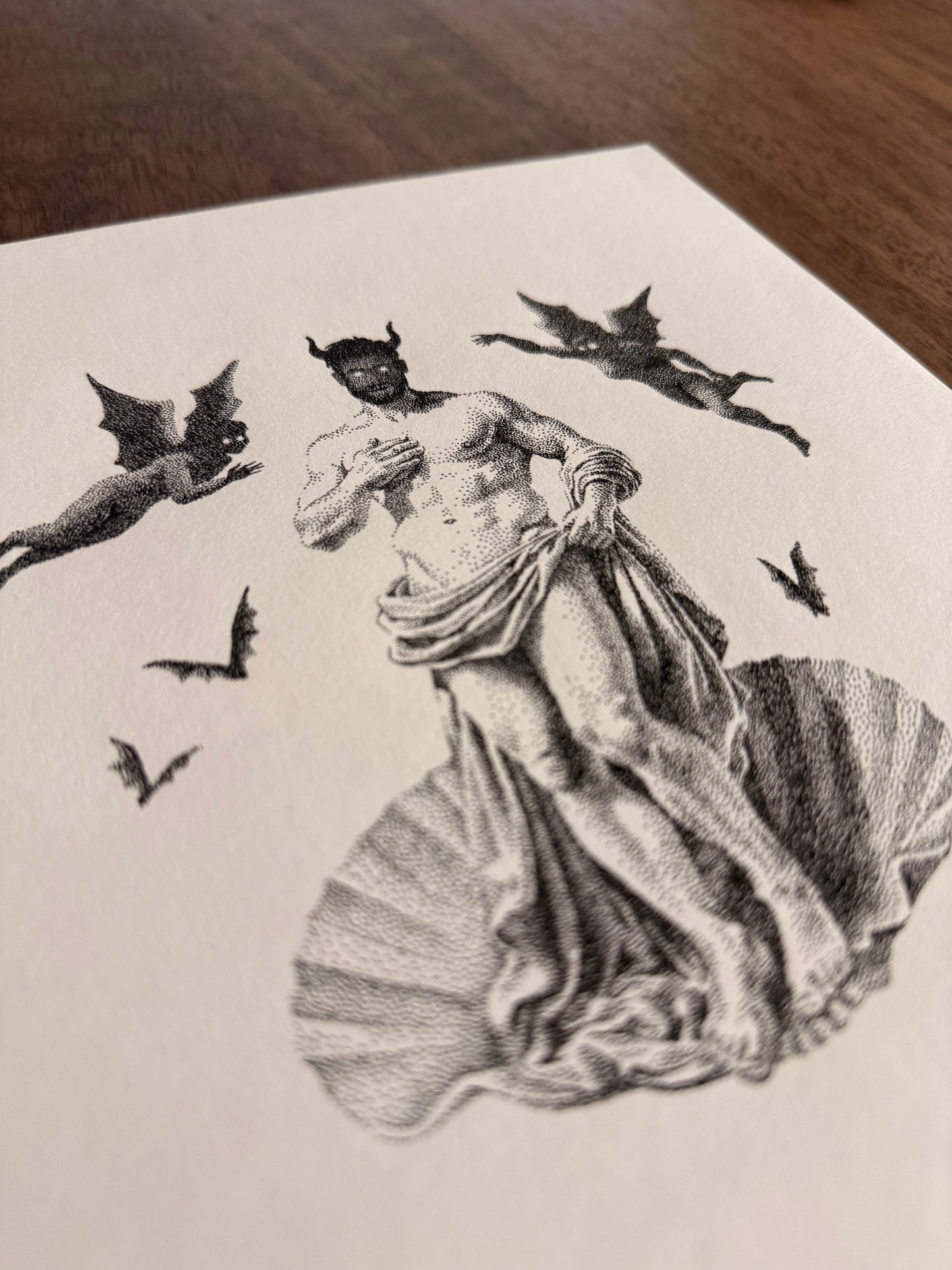Birth of Sin - Original Drawing