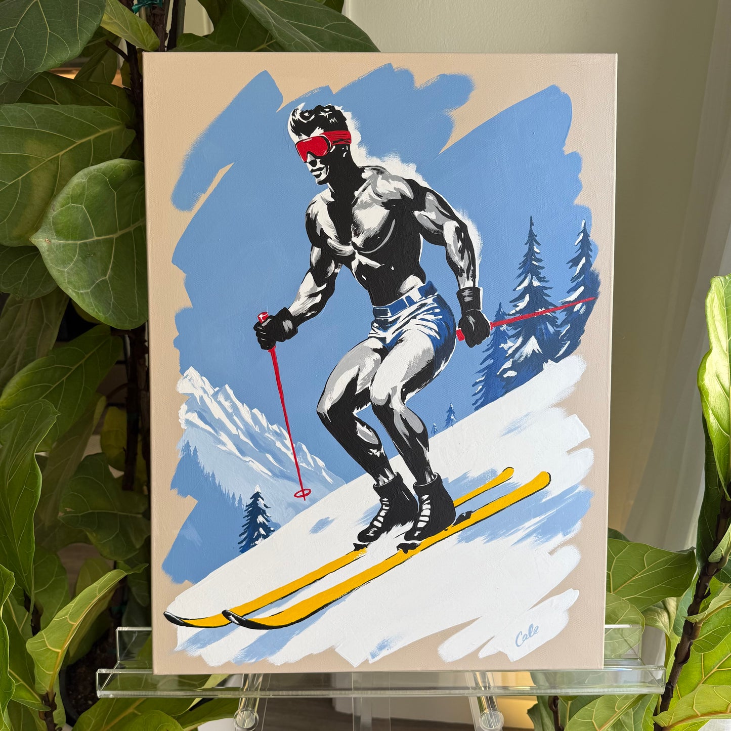 Slope Side Bachelor Painting