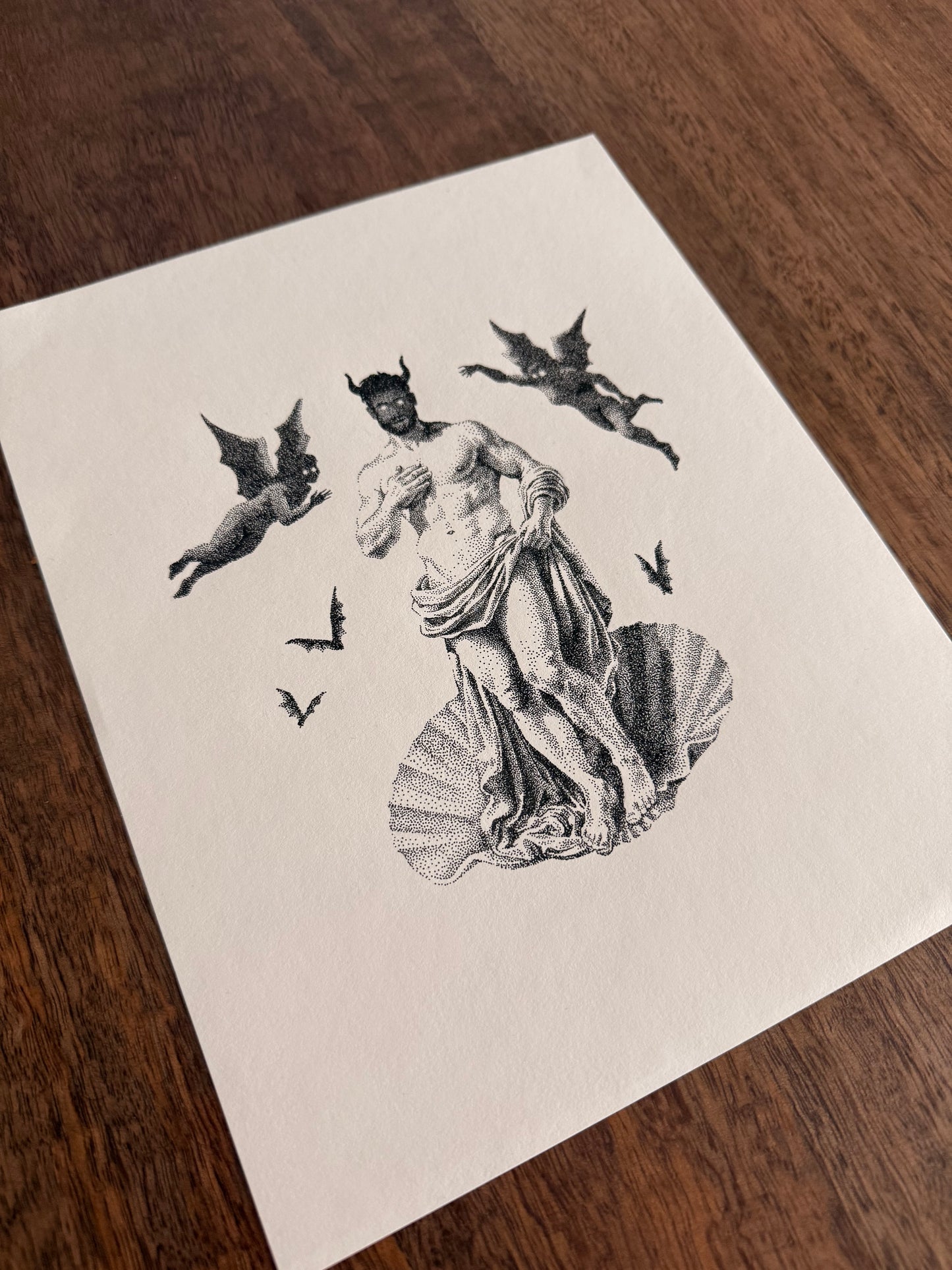 Birth of Sin - Original Drawing