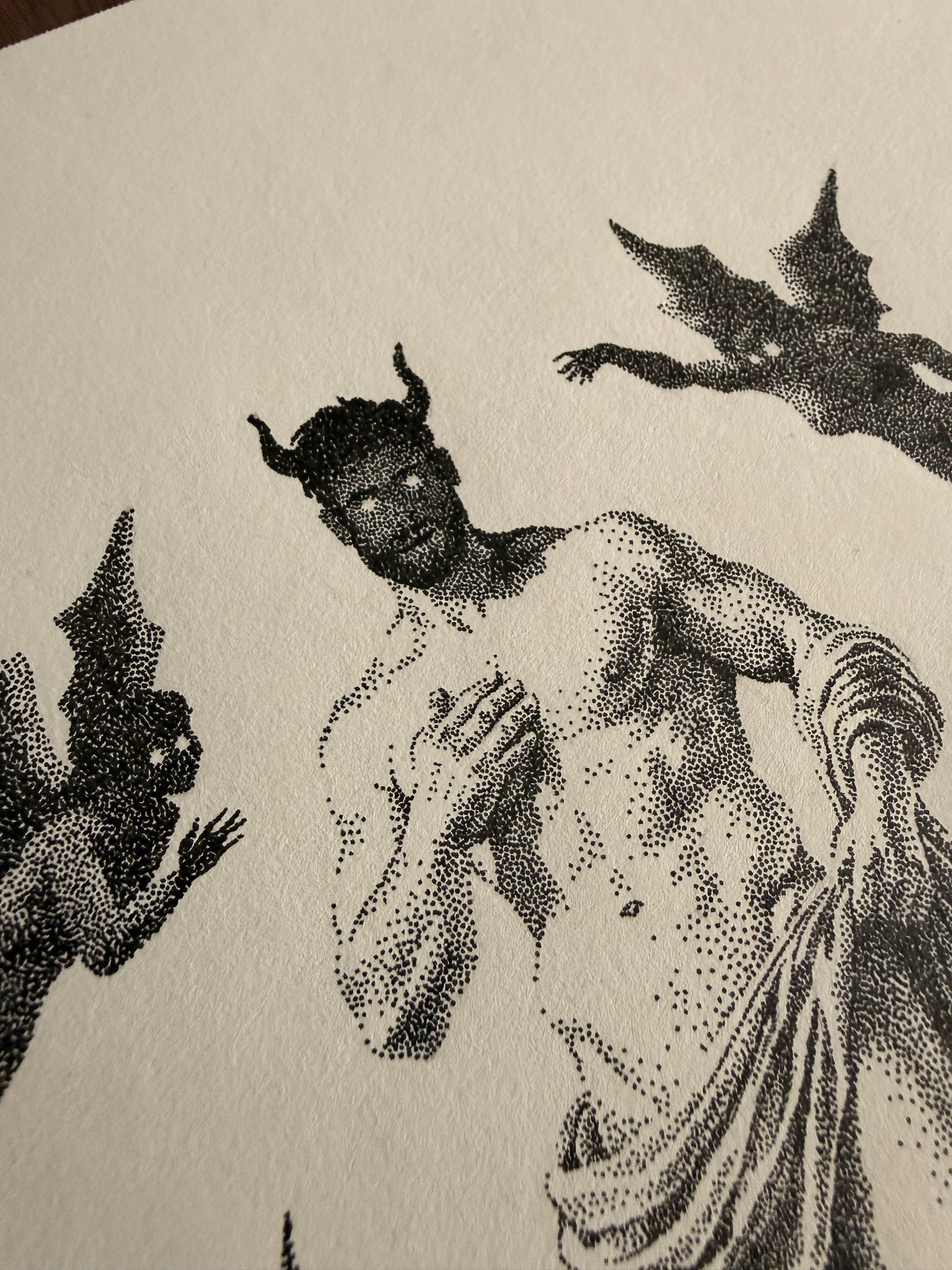 Birth of Sin - Original Drawing