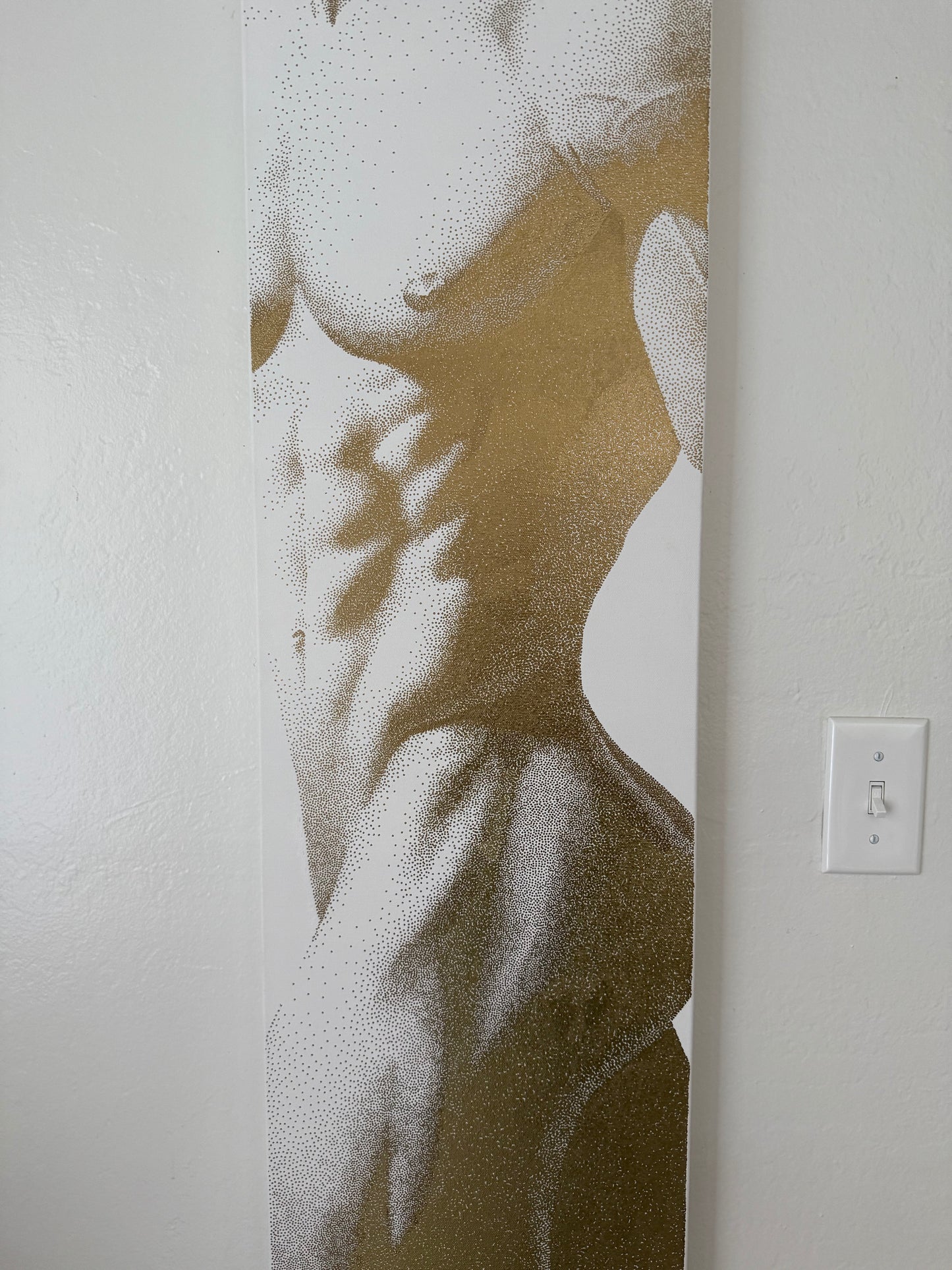 Gilded Pillar 1 - Original Painting
