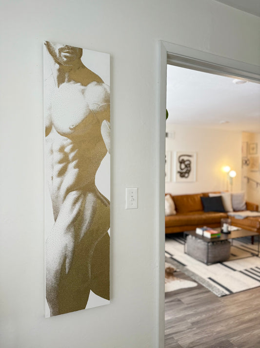 Gilded Pillar 1 - Original Painting