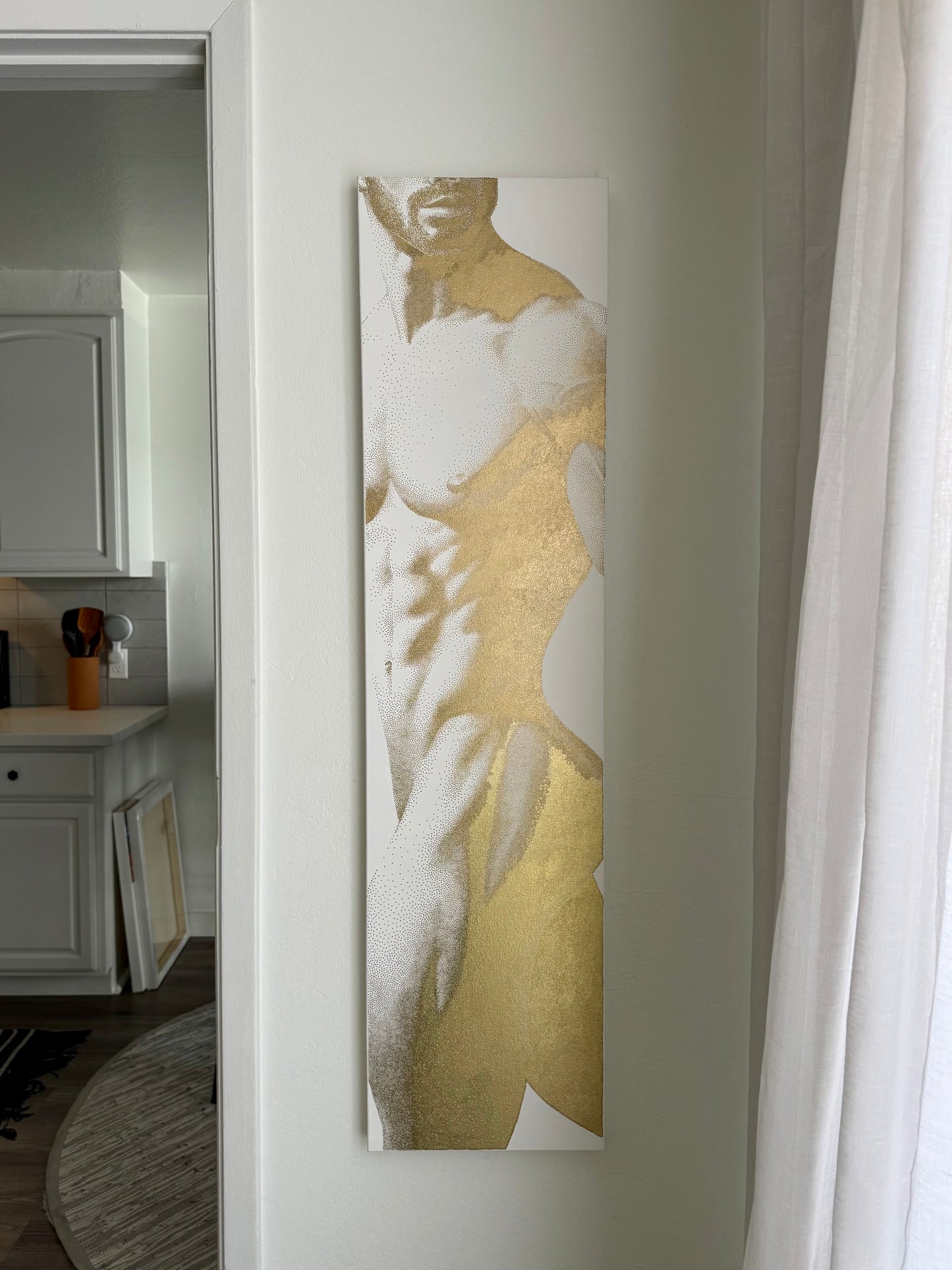 Gilded Pillar 1 - Original Painting