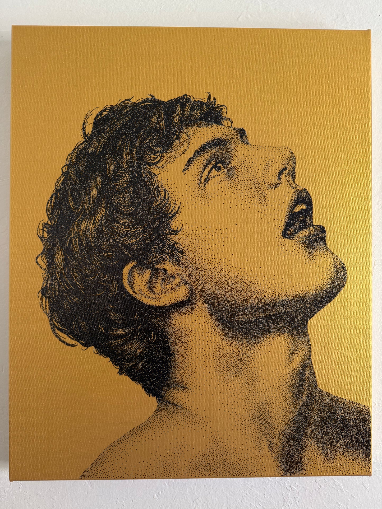 Golden Boy Original Painting