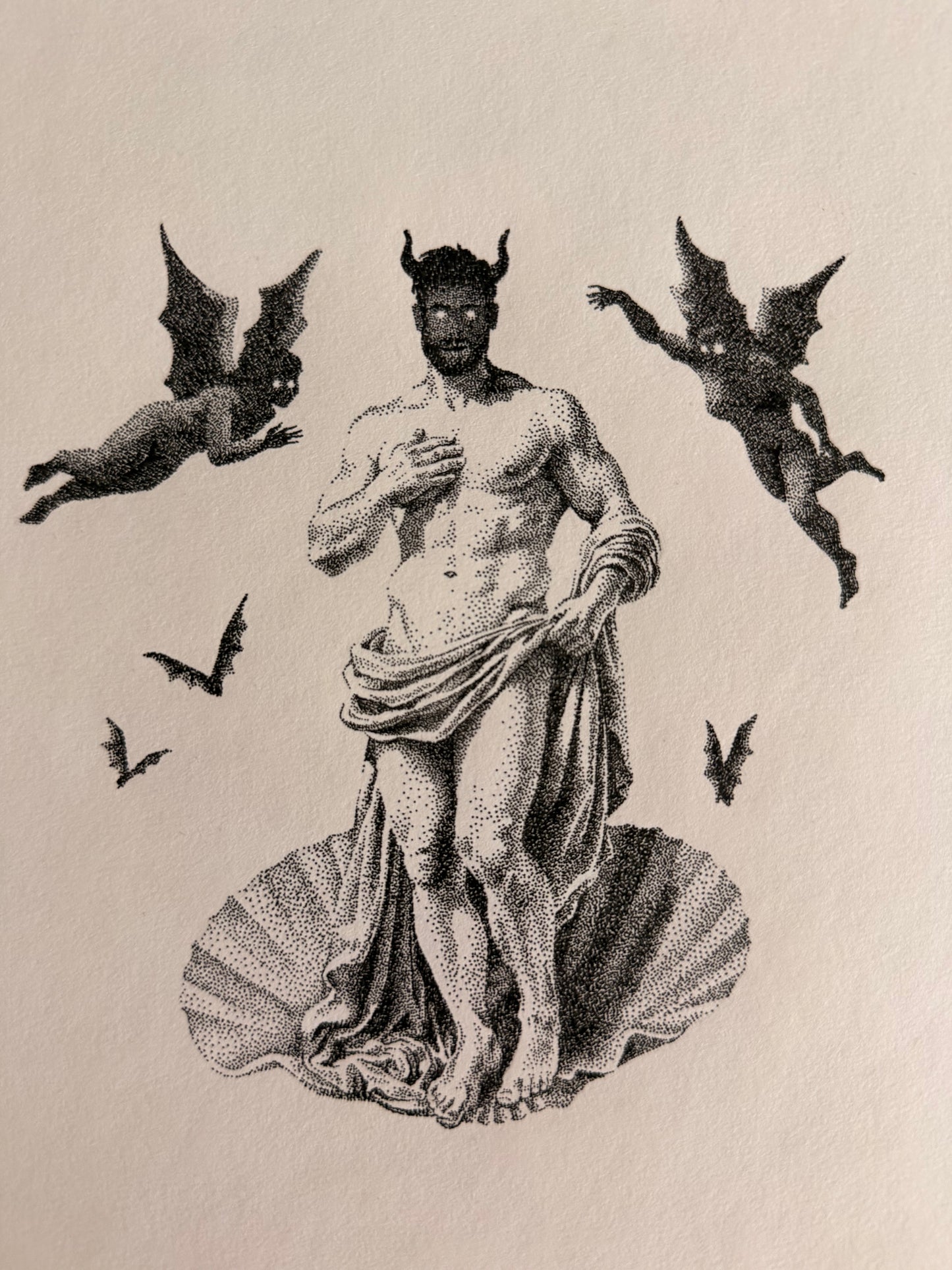Birth of Sin - Original Drawing
