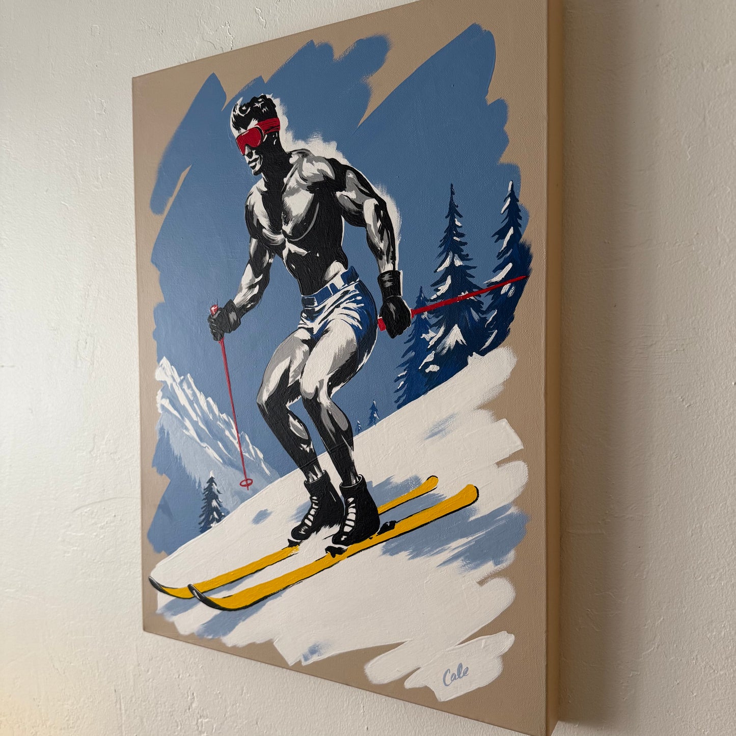 Slope Side Bachelor Painting