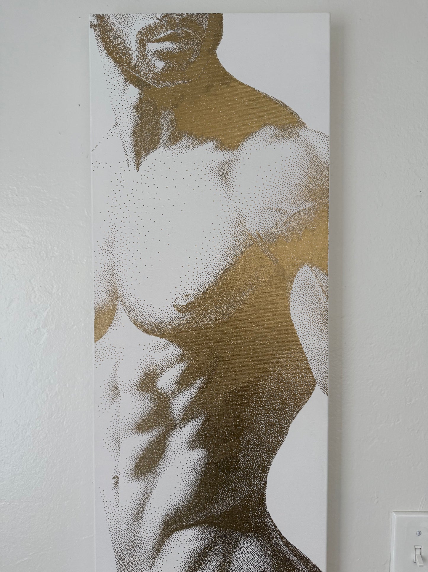Gilded Pillar 1 - Original Painting