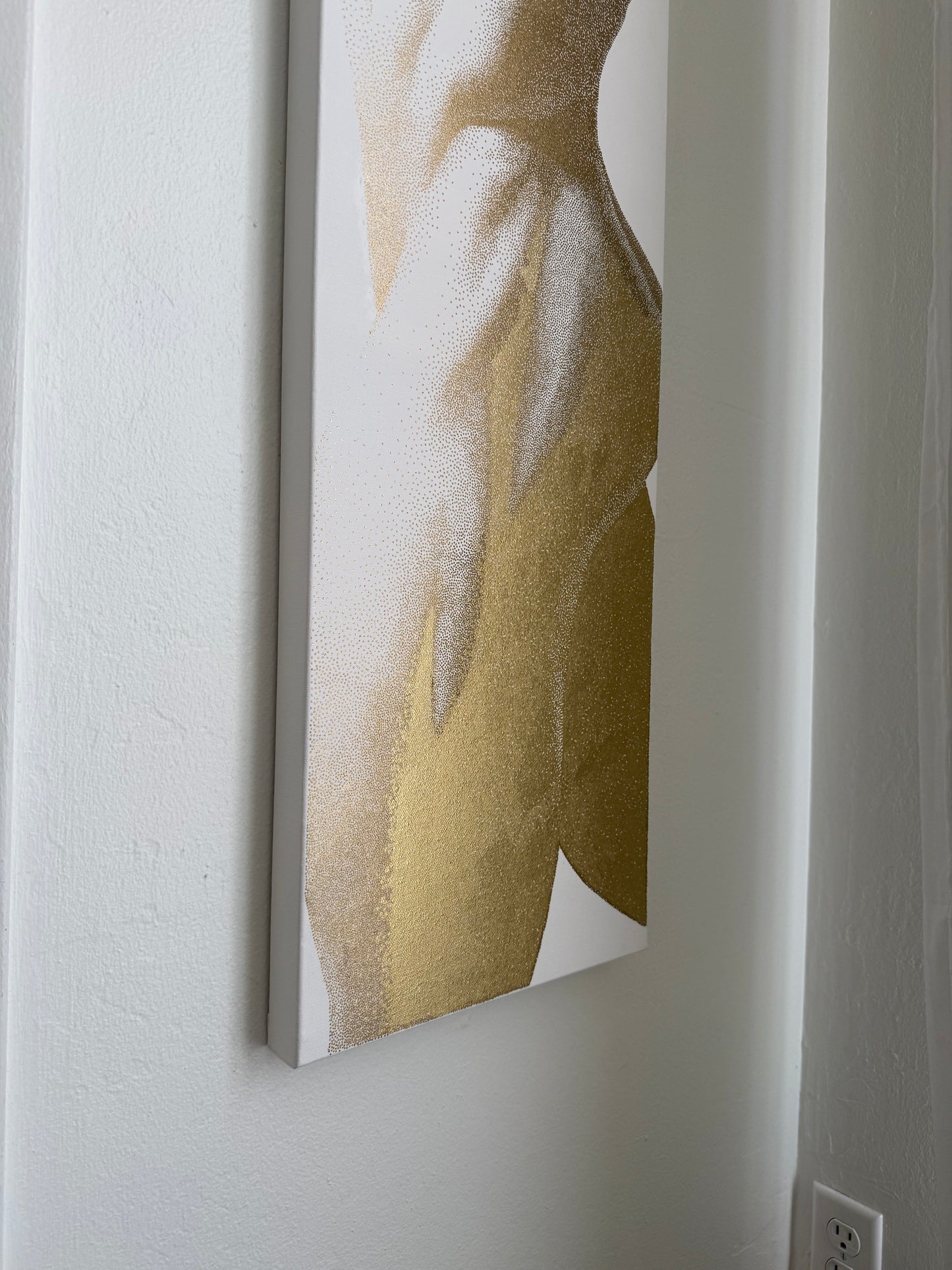 Gilded Pillar 1 - Original Painting