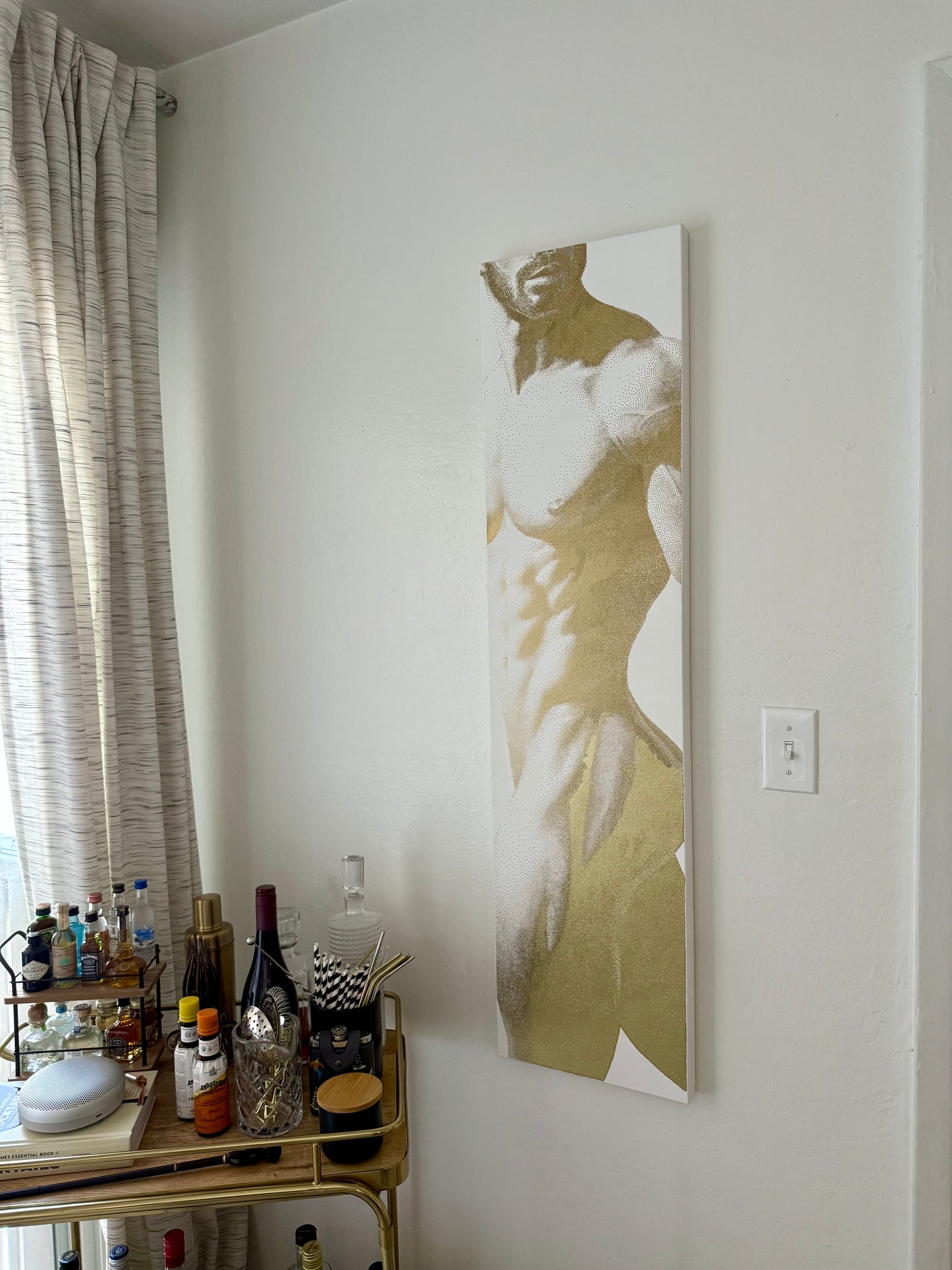 Gilded Pillar 1 - Original Painting