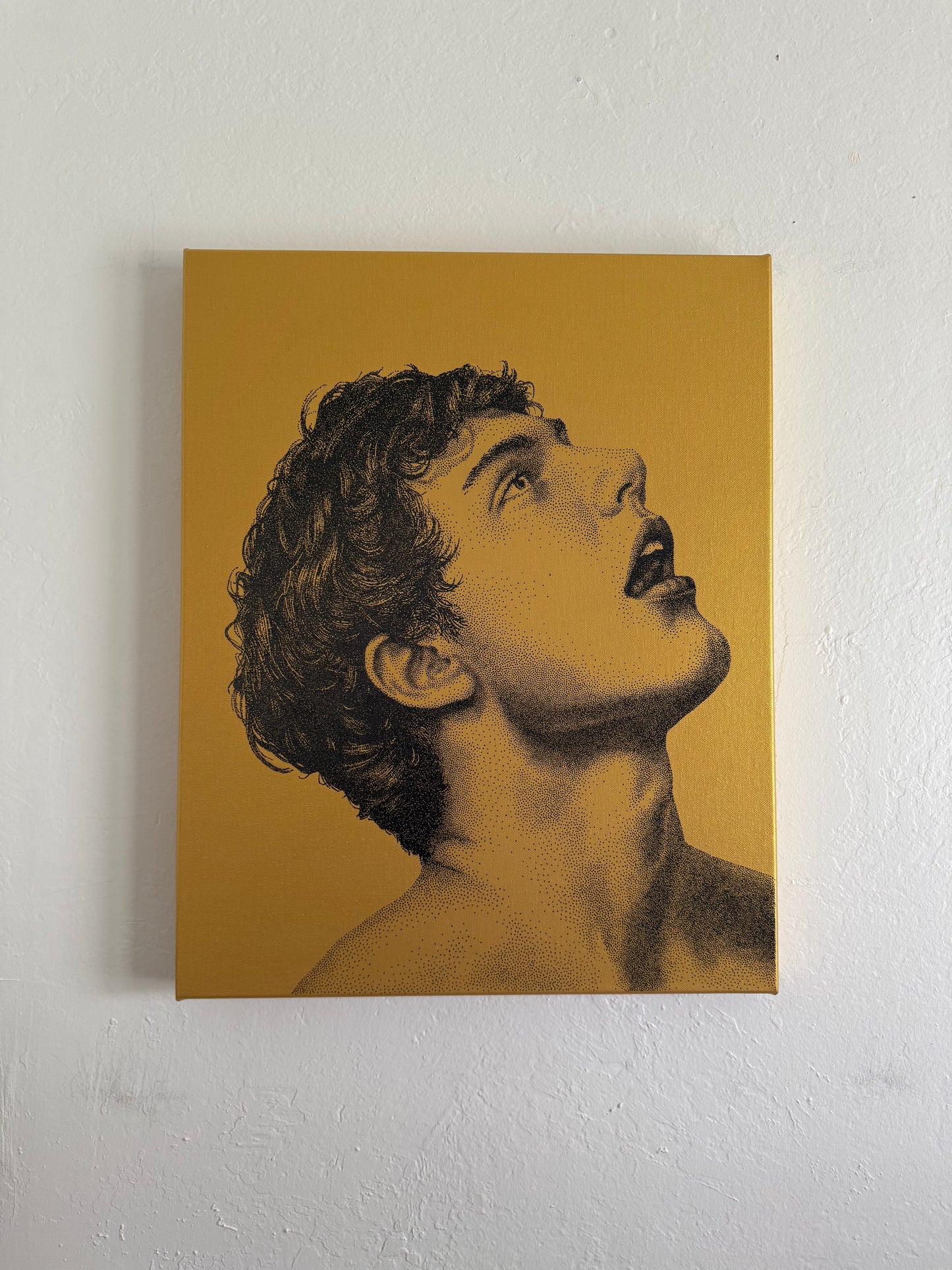 Golden Boy Original Painting