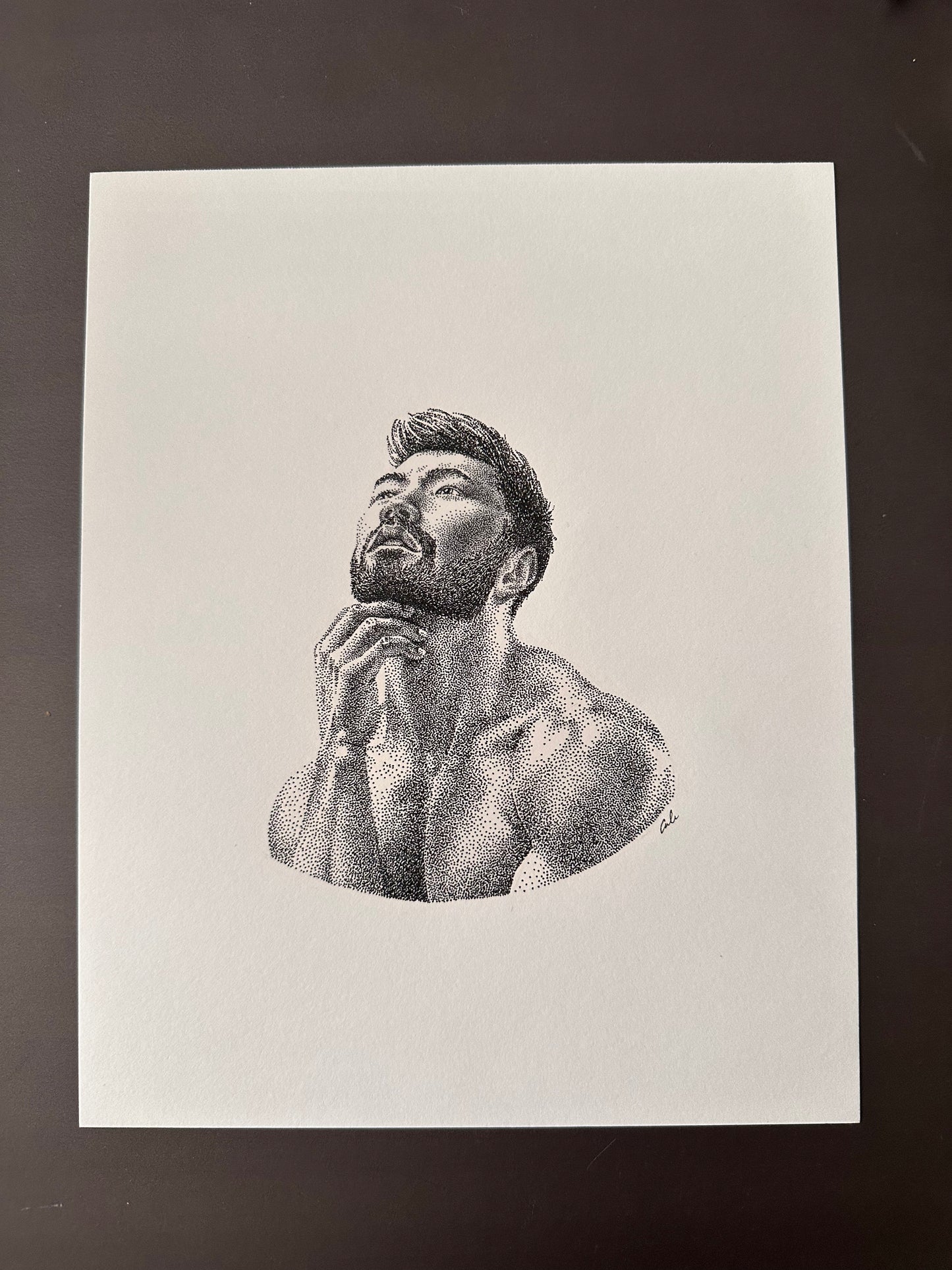 Basking 2 - Original Drawing