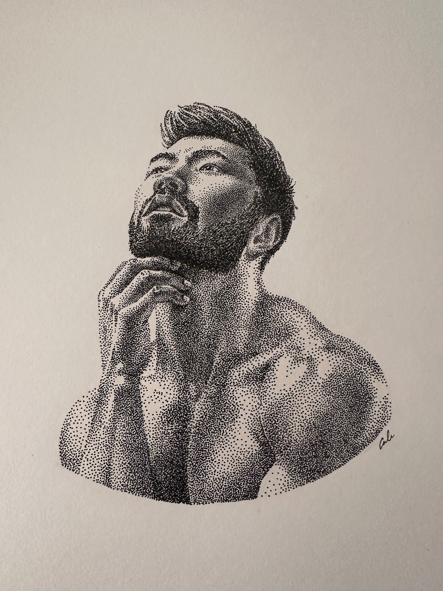 Basking 2 - Original Drawing