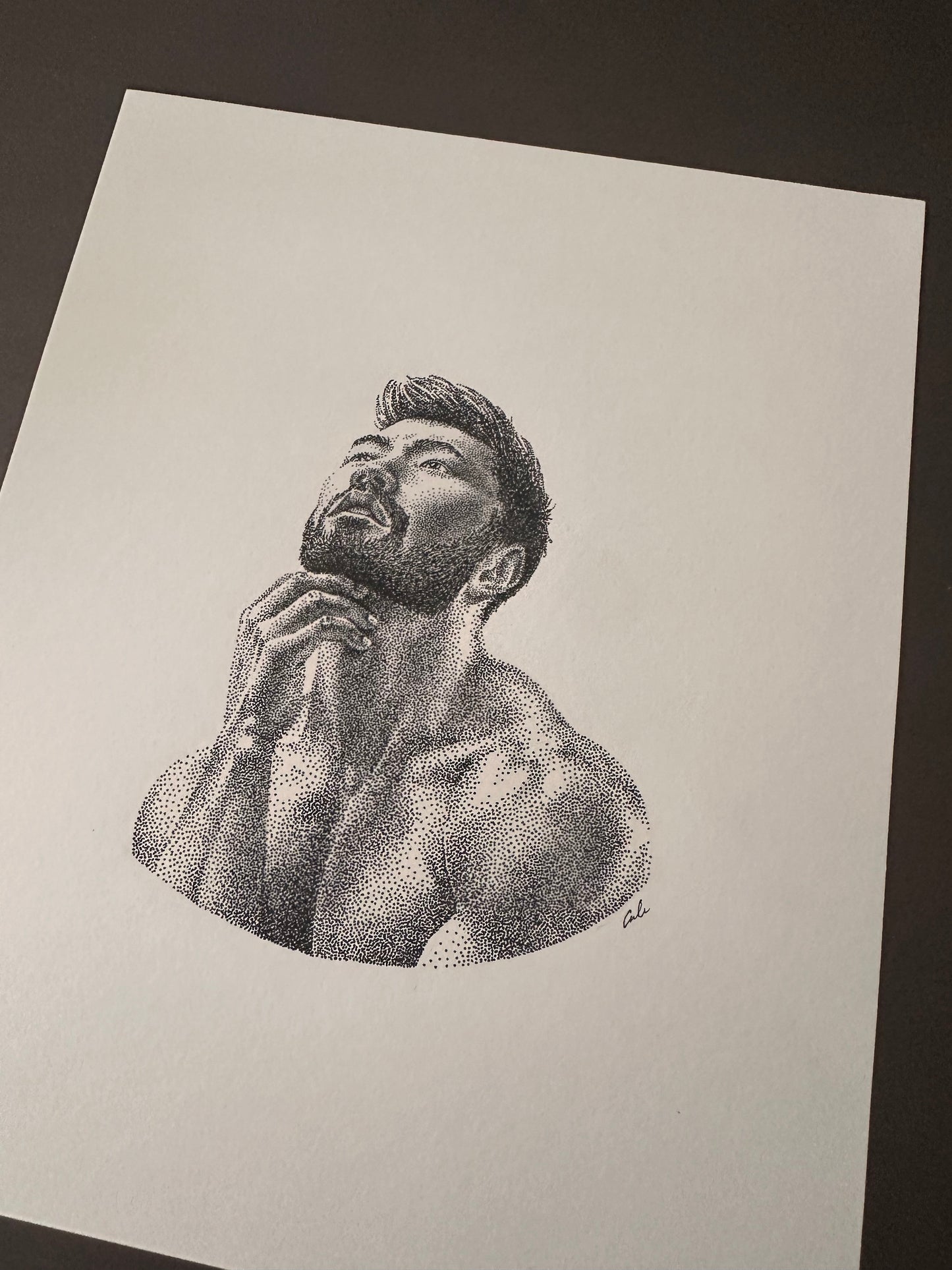 Basking 2 - Original Drawing