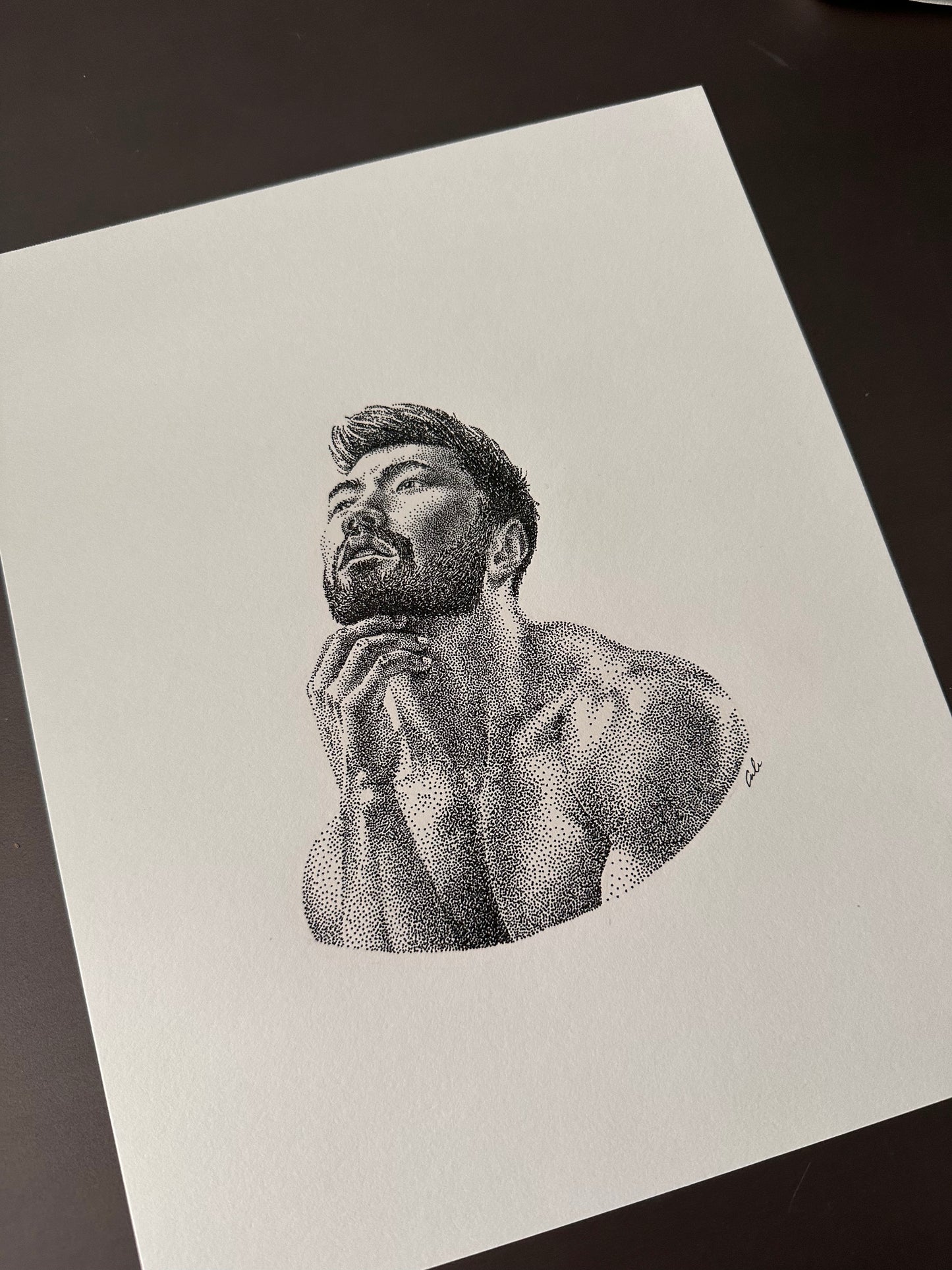 Basking 2 - Original Drawing