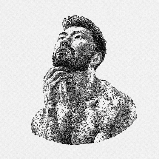 Basking 2 - Original Drawing