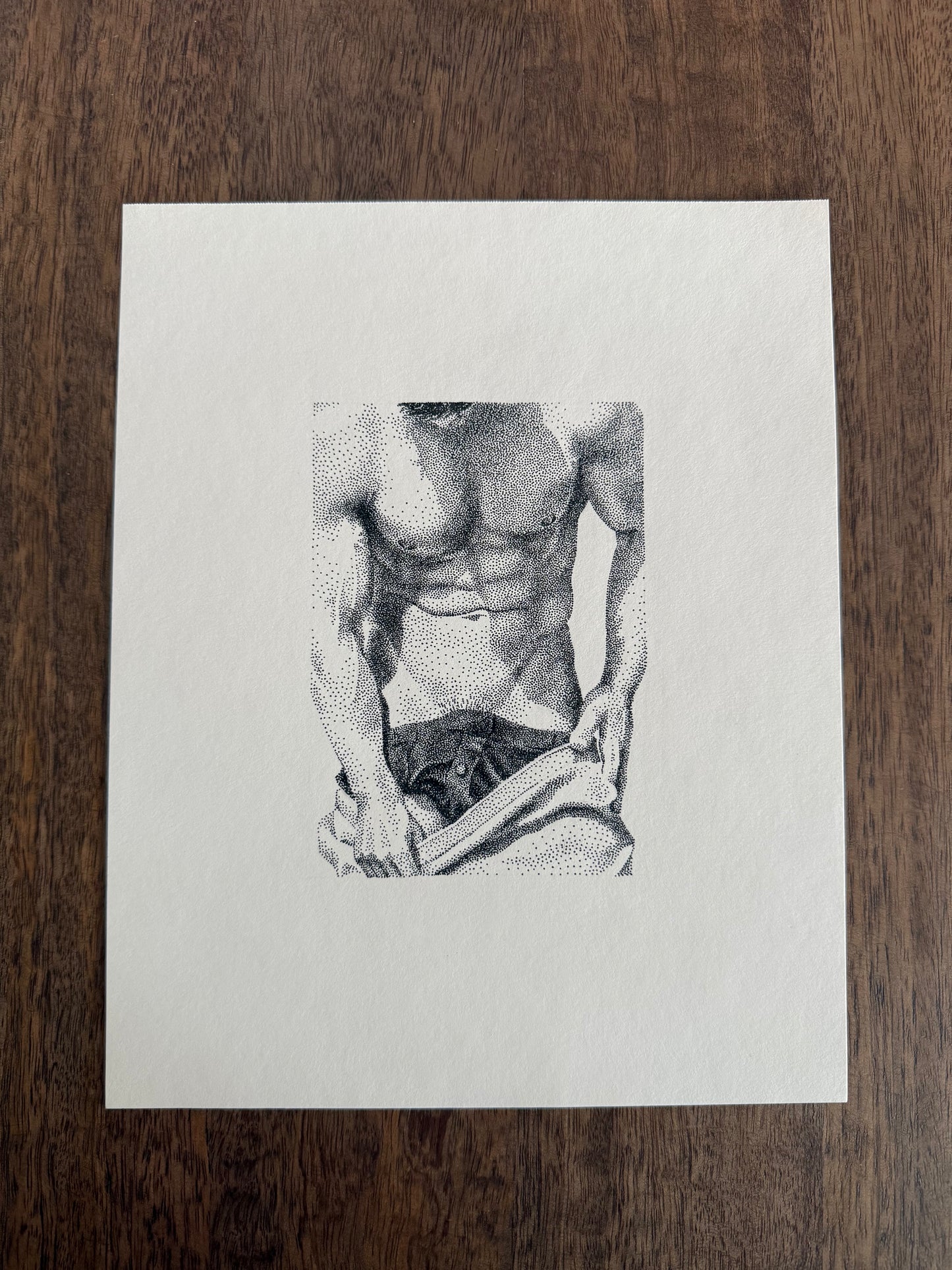 Undress - Original Drawing
