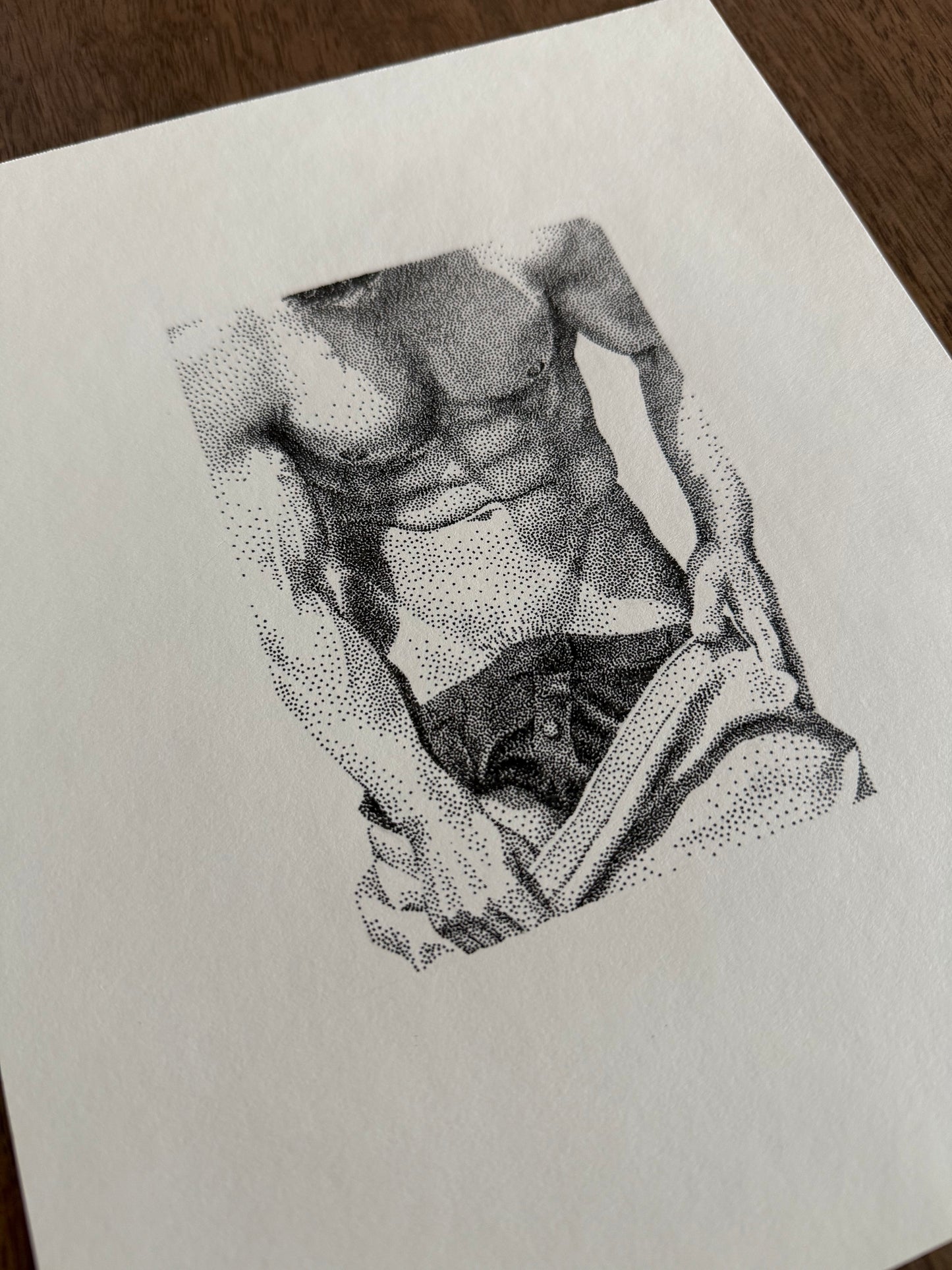 Undress - Original Drawing