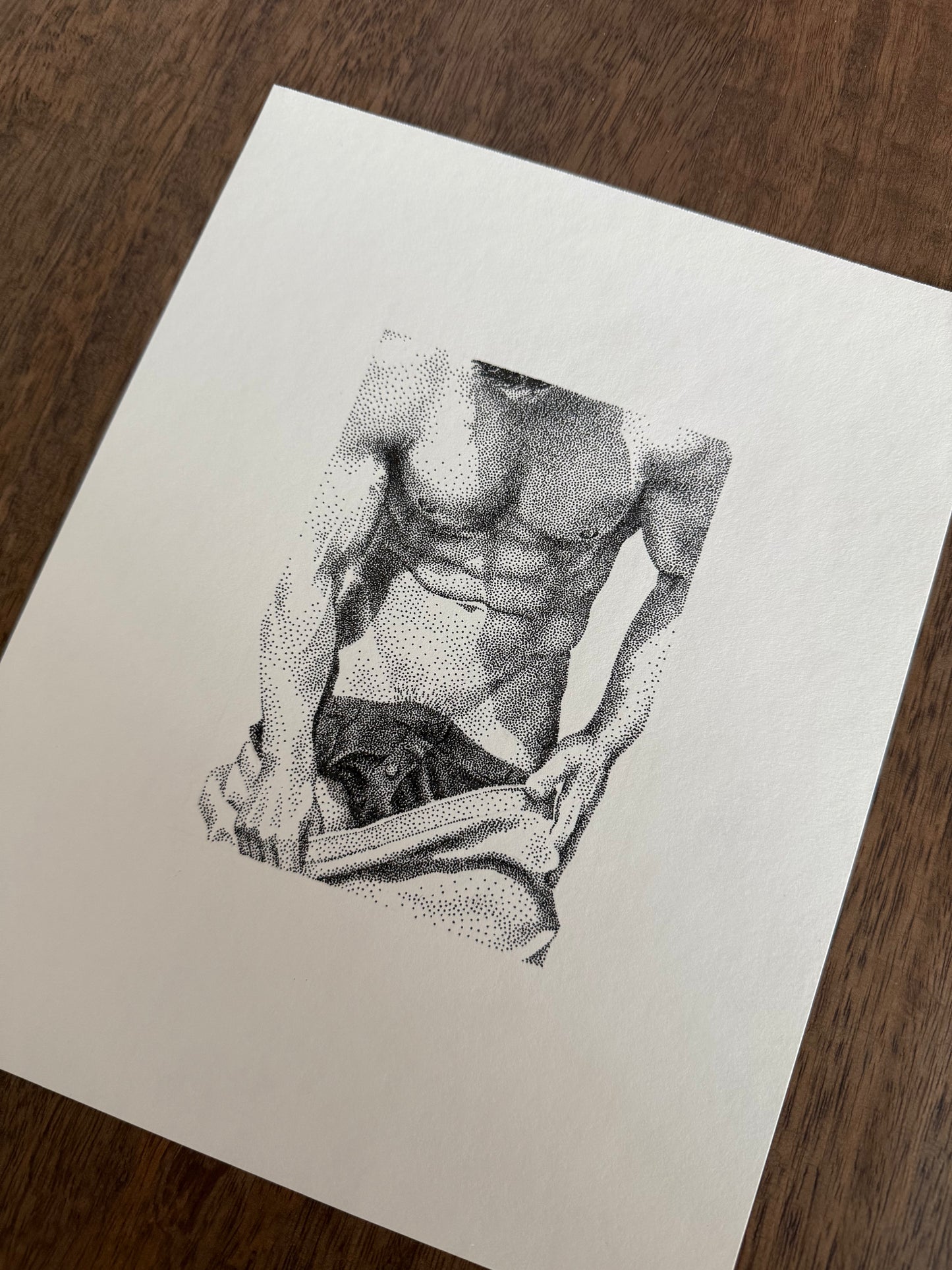 Undress - Original Drawing