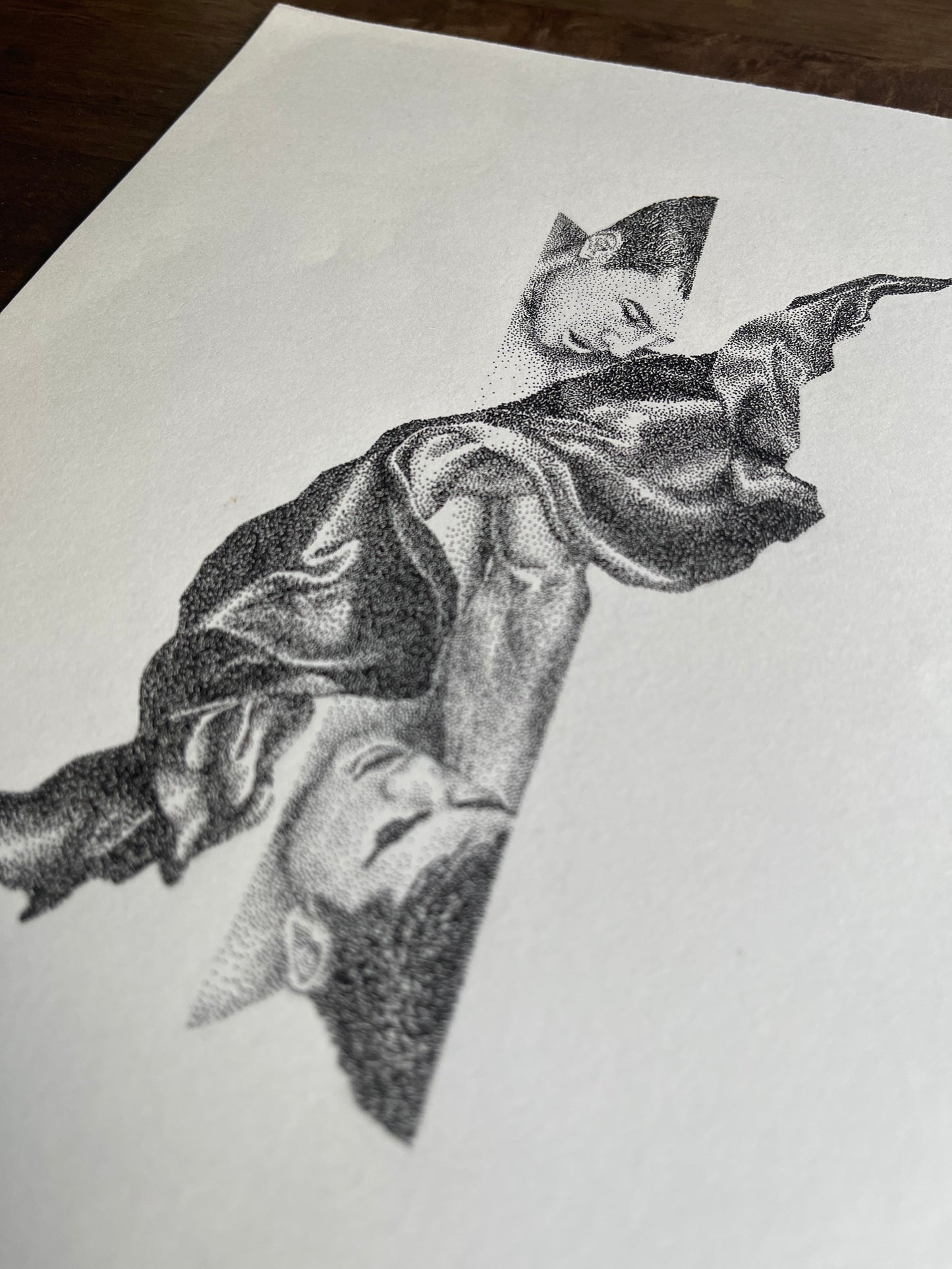 Stripped Bed - Original Drawing