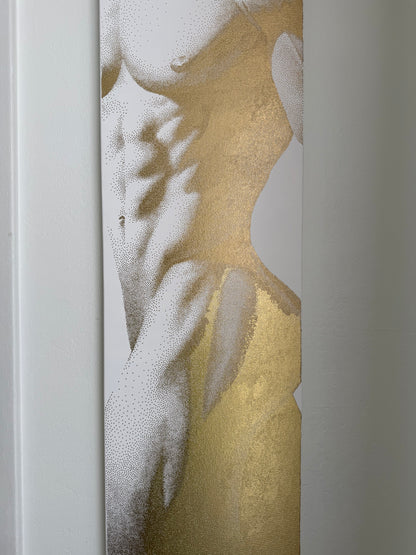 Gilded Pillar 1 - Original Painting