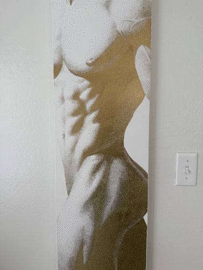 Gilded Pillar 1 - Original Painting