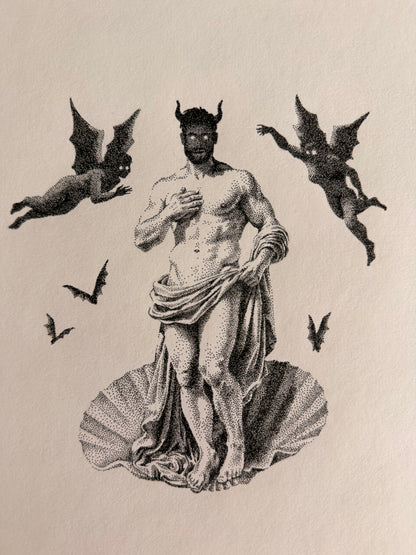 Birth of Sin - Original Drawing