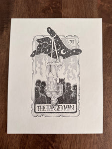 The Hanged Man Tarot Card SPOOKYDOOD