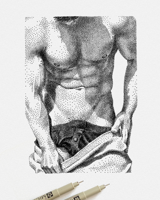 Undress - Original Drawing