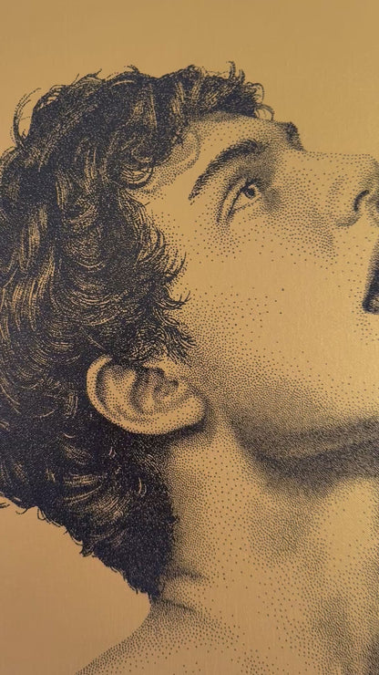Golden Boy Original Painting