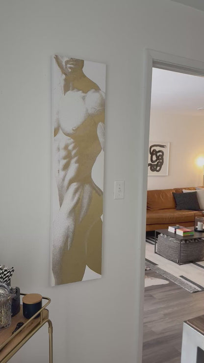 Gilded Pillar 1 - Original Painting