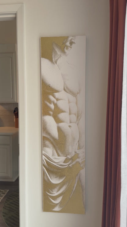Gilded Pillar 2 - Original Painting