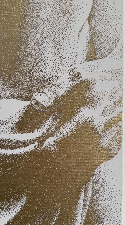 Gilded Pillar 2 - Original Painting