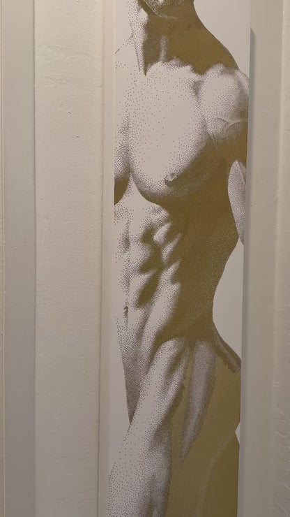 Gilded Pillar 1 - Original Painting